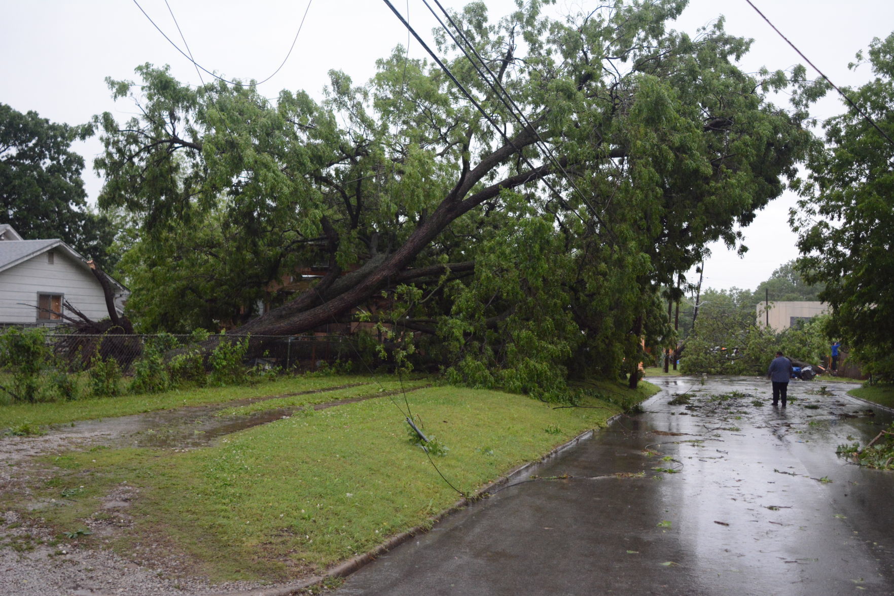 North Tulsa storm damage